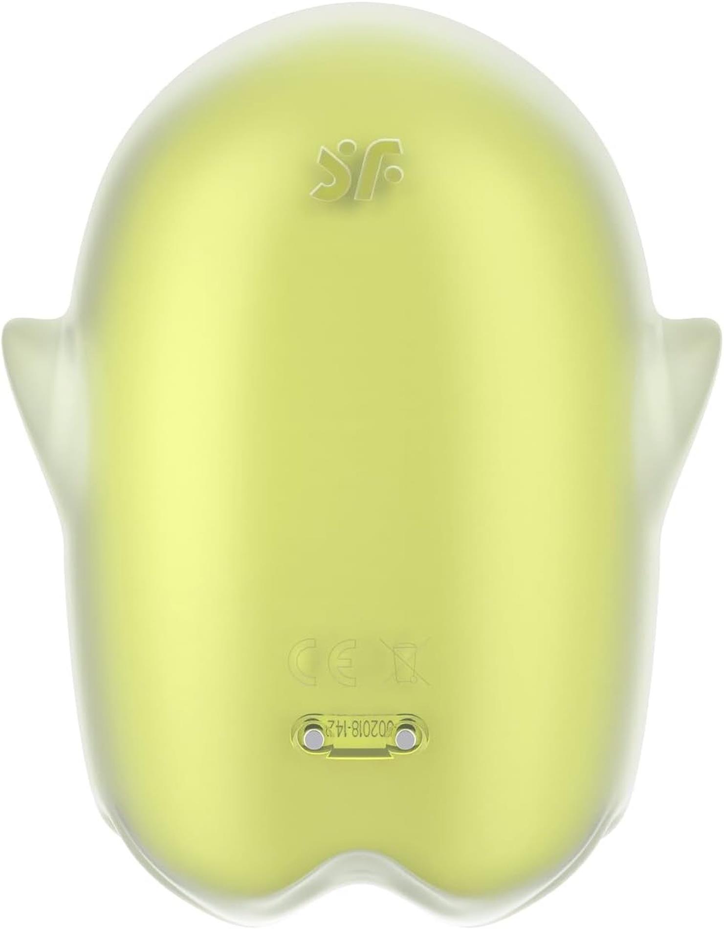 Stymulator łechtaczki Satisfyer Glowing Ghost żółty USB - obrazek 9