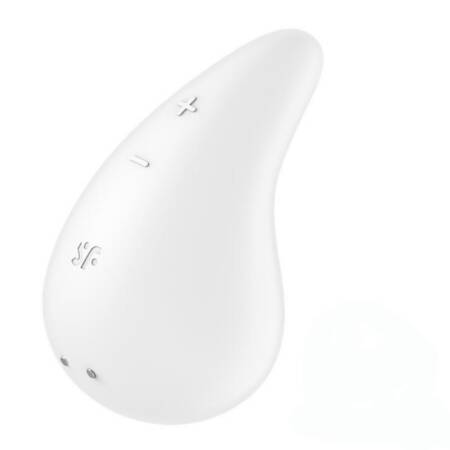 Mini wibrator silikonowy Satisfyer Dew Drop biały