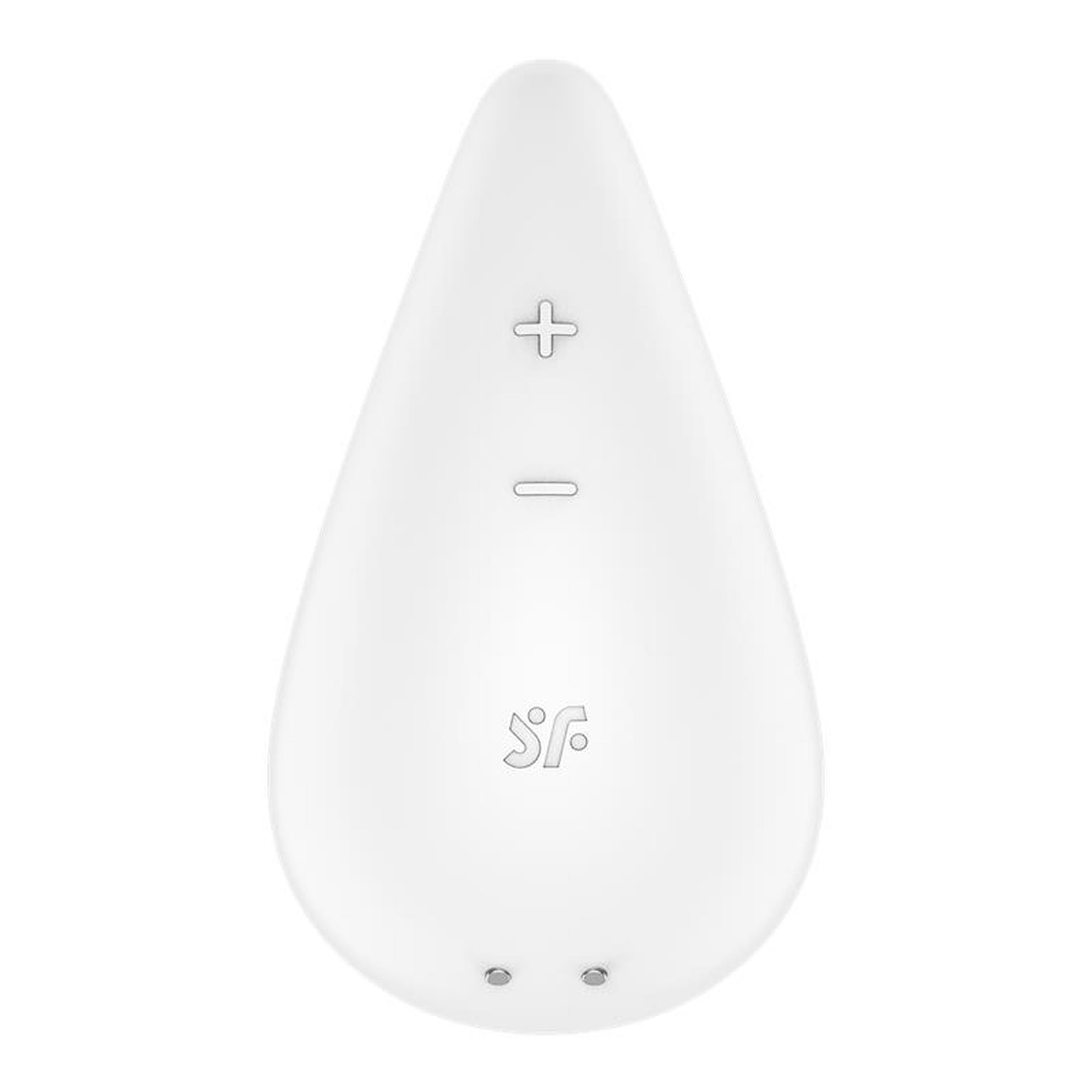 Mini wibrator silikonowy Satisfyer Dew Drop biały - obrazek 2