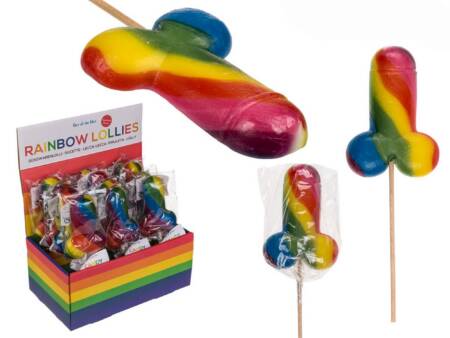 Lizak tęczowy penis Grajmy razem 85g