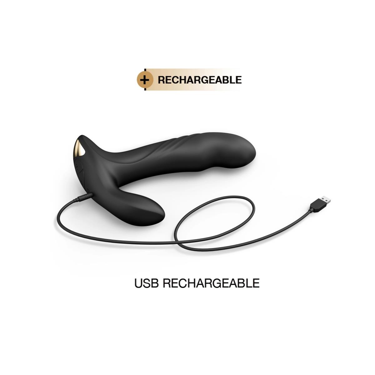Masażer prostaty Dorcel Multi P Joy z pilotem silikonowy USB - obrazek 5