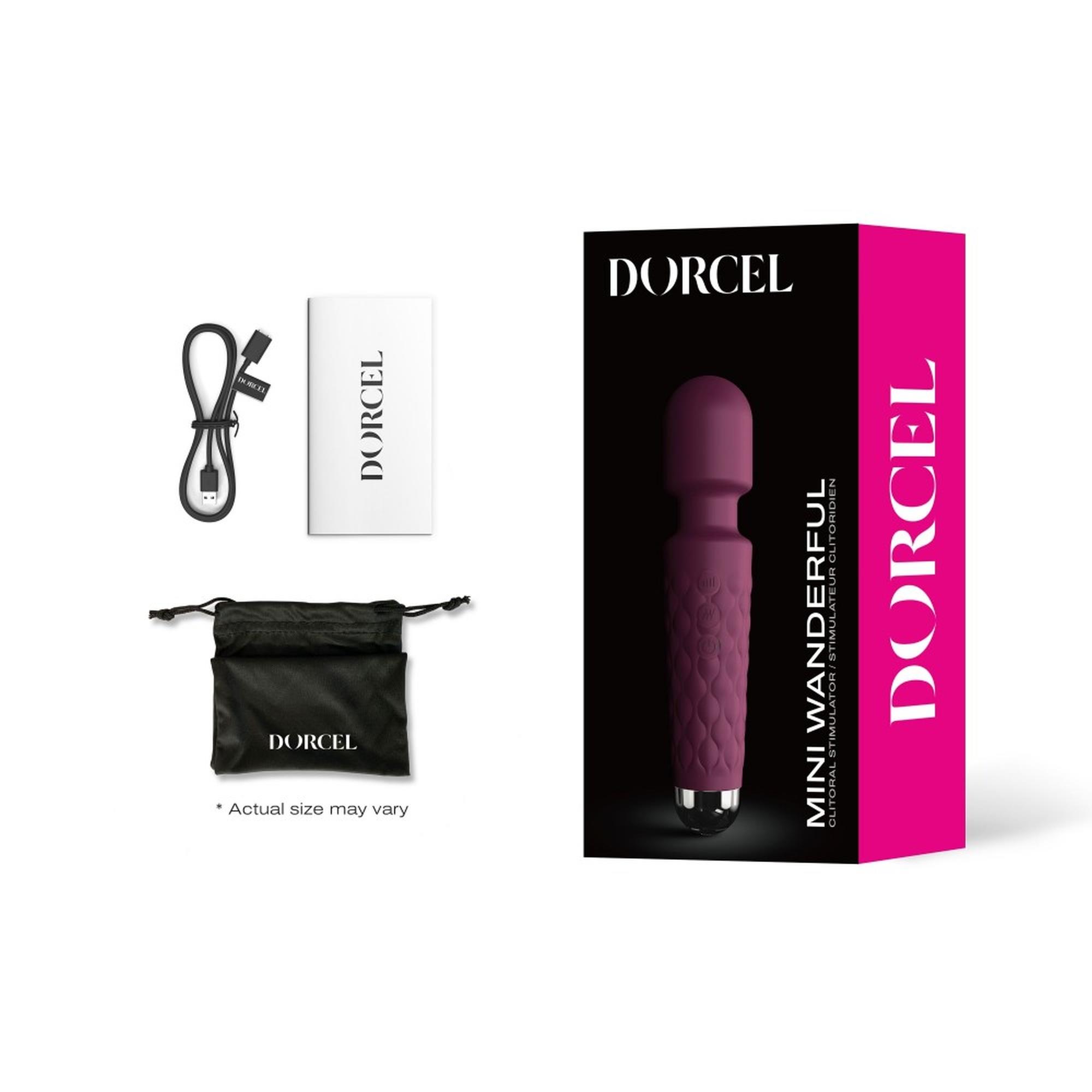 Mini wibrator Dorcel Wanderful fioletowy USB - obrazek 8