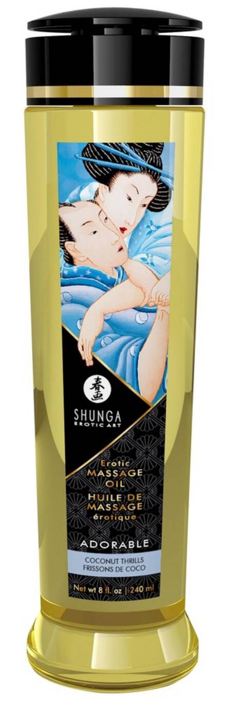 Olejek do masażu erotycznego kokosowy Shunga Adorable 240 ml