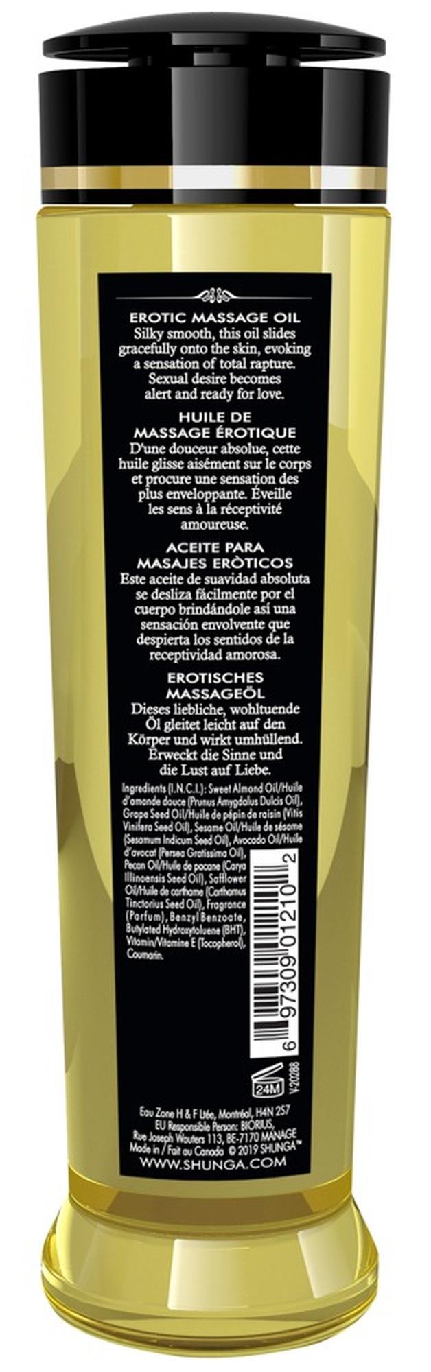 Olejek do masażu erotycznego kokosowy Shunga Adorable 240 ml - obrazek 3