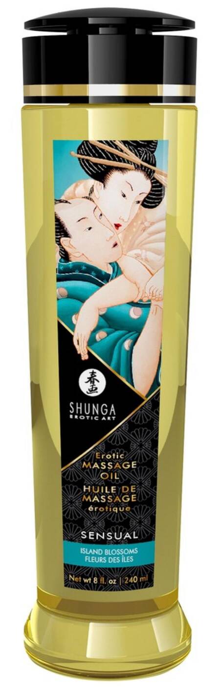 Olejek do masażu erotycznego Shunga Sensual Island Blossoms