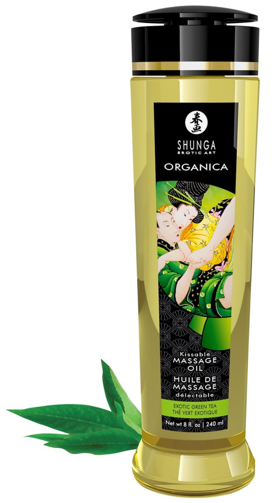 Olej do masażu Organica Egzotyczna Zielona Herbata - obrazek 2