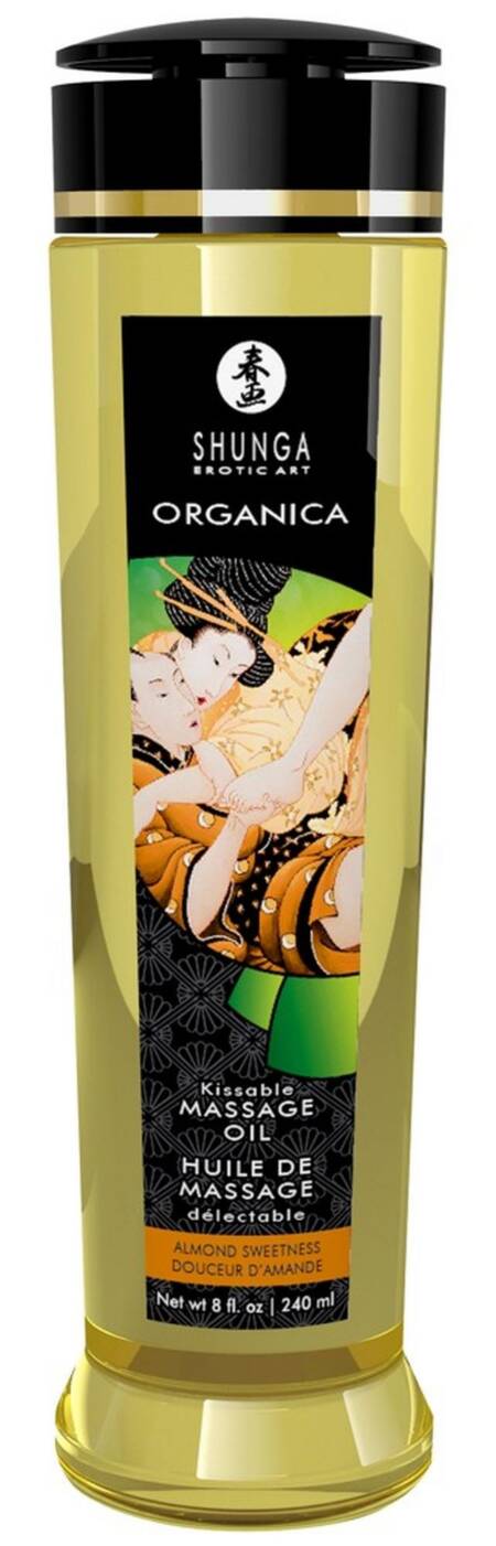 Olejek do masażu Shunga Organica Słodycz Migdałowa 240ml