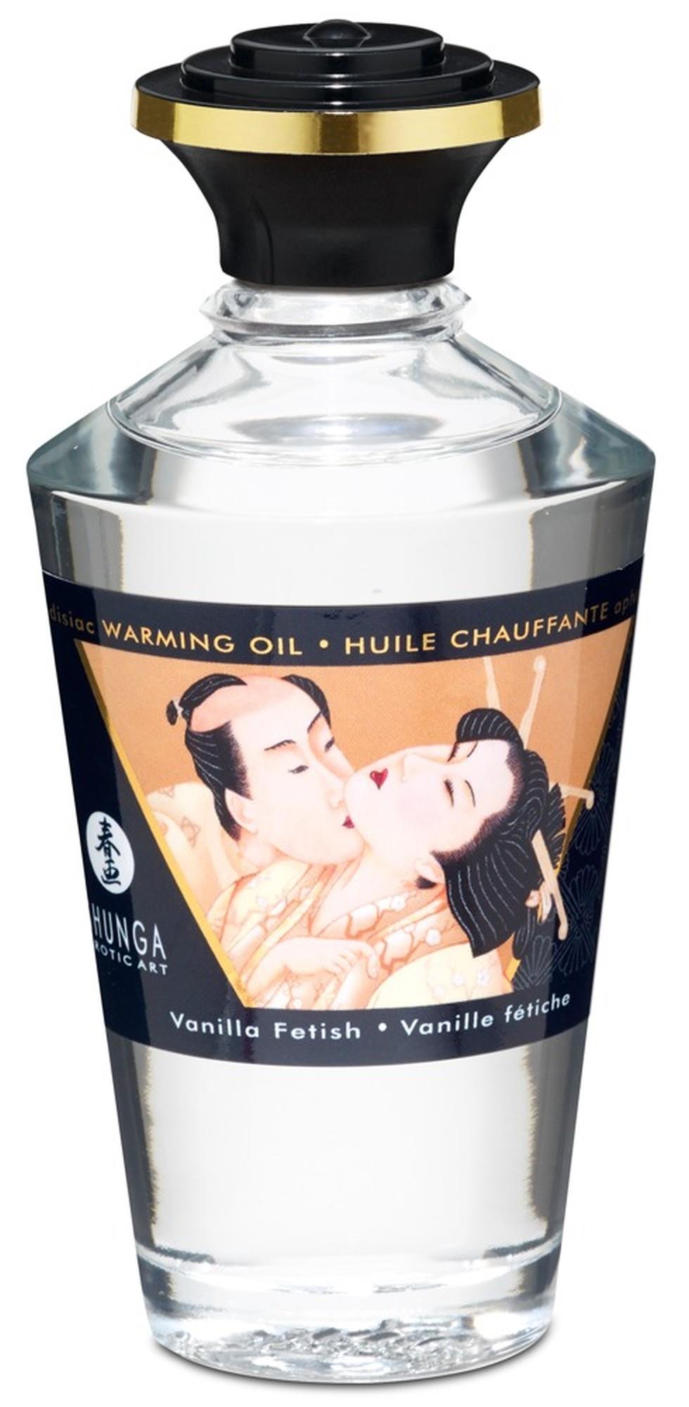 Olejek do masażu rozgrzewający waniliowy Shunga Vanilla Fetish - obrazek 3