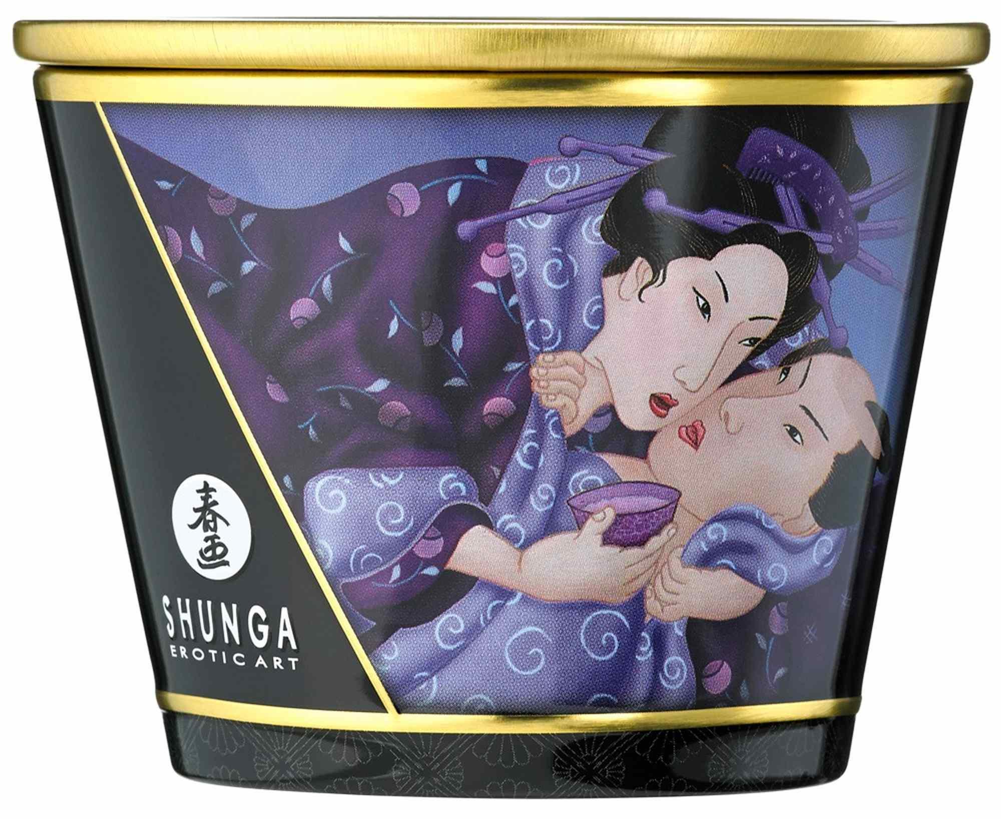 Świeca do masażu Shunga Libido owoce egzotyczne - obrazek 3