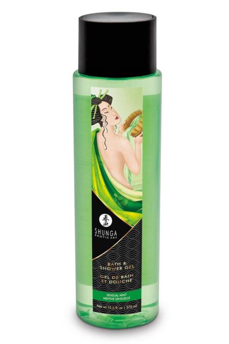 Żel do kąpieli i prysznica Shunga miętowy 370 ml