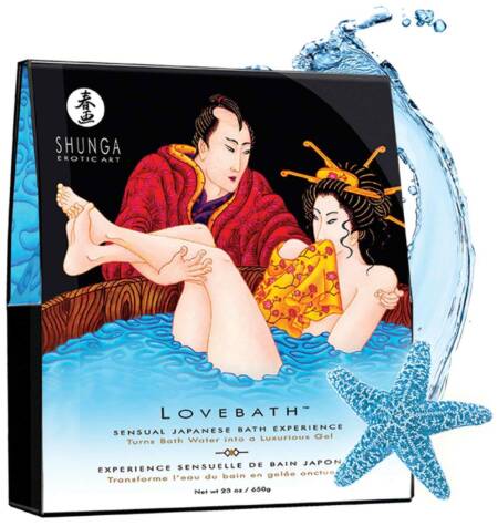 Żel do kąpieli Lovebath Ocean Shunga 650 g
