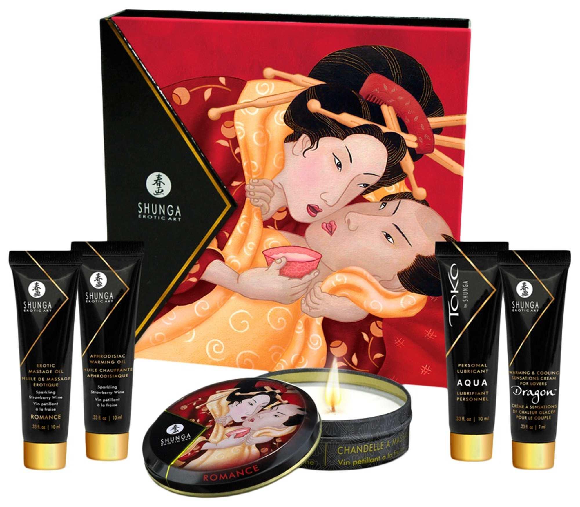 Zestaw Shunga Geisha's Secret Truskawkowo Szampański