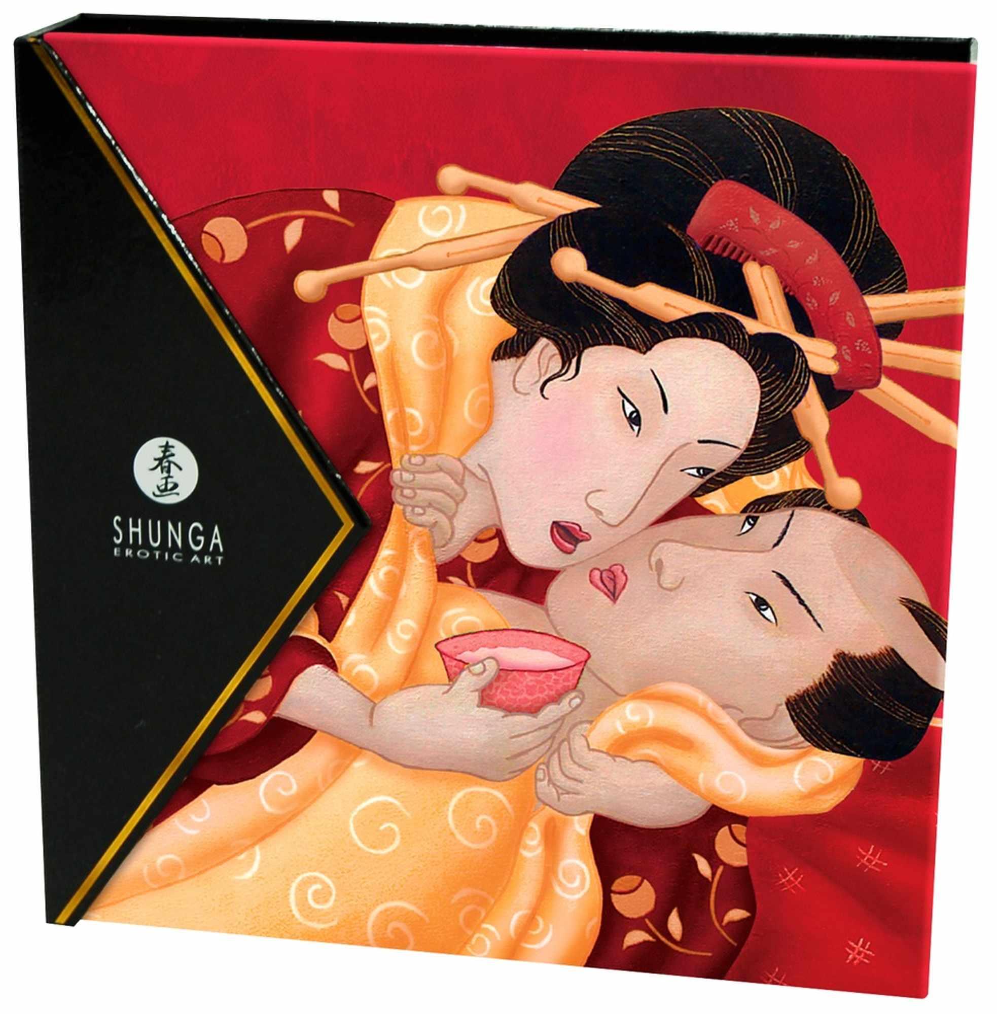 Zestaw Shunga Geisha's Secret Truskawkowo Szampański - obrazek 4