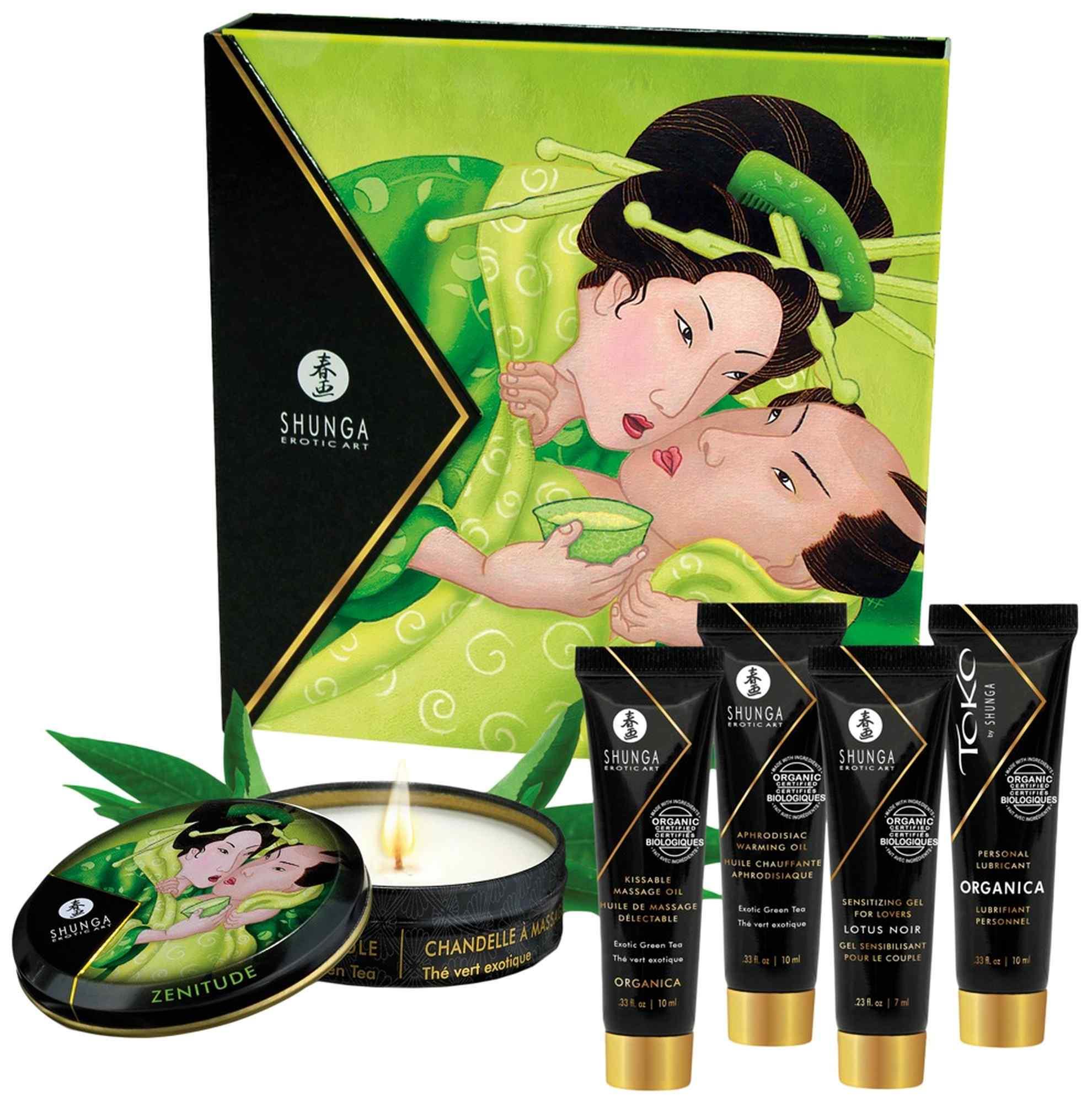 Zestaw Shunga Geisha's Secret Organica zielonej herbaty