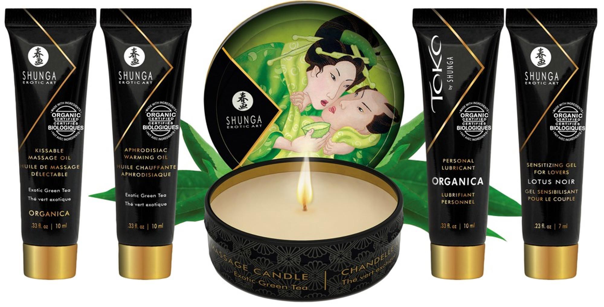Zestaw Shunga Geisha's Secret Organica zielonej herbaty - obrazek 2