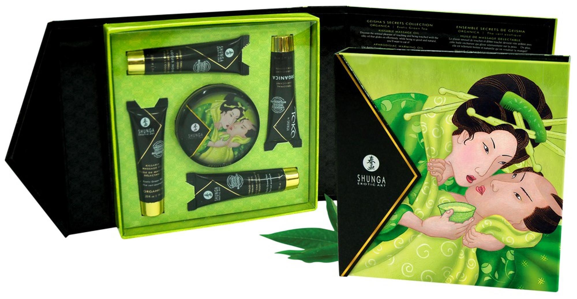 Zestaw Shunga Geisha's Secret Organica zielonej herbaty - obrazek 4