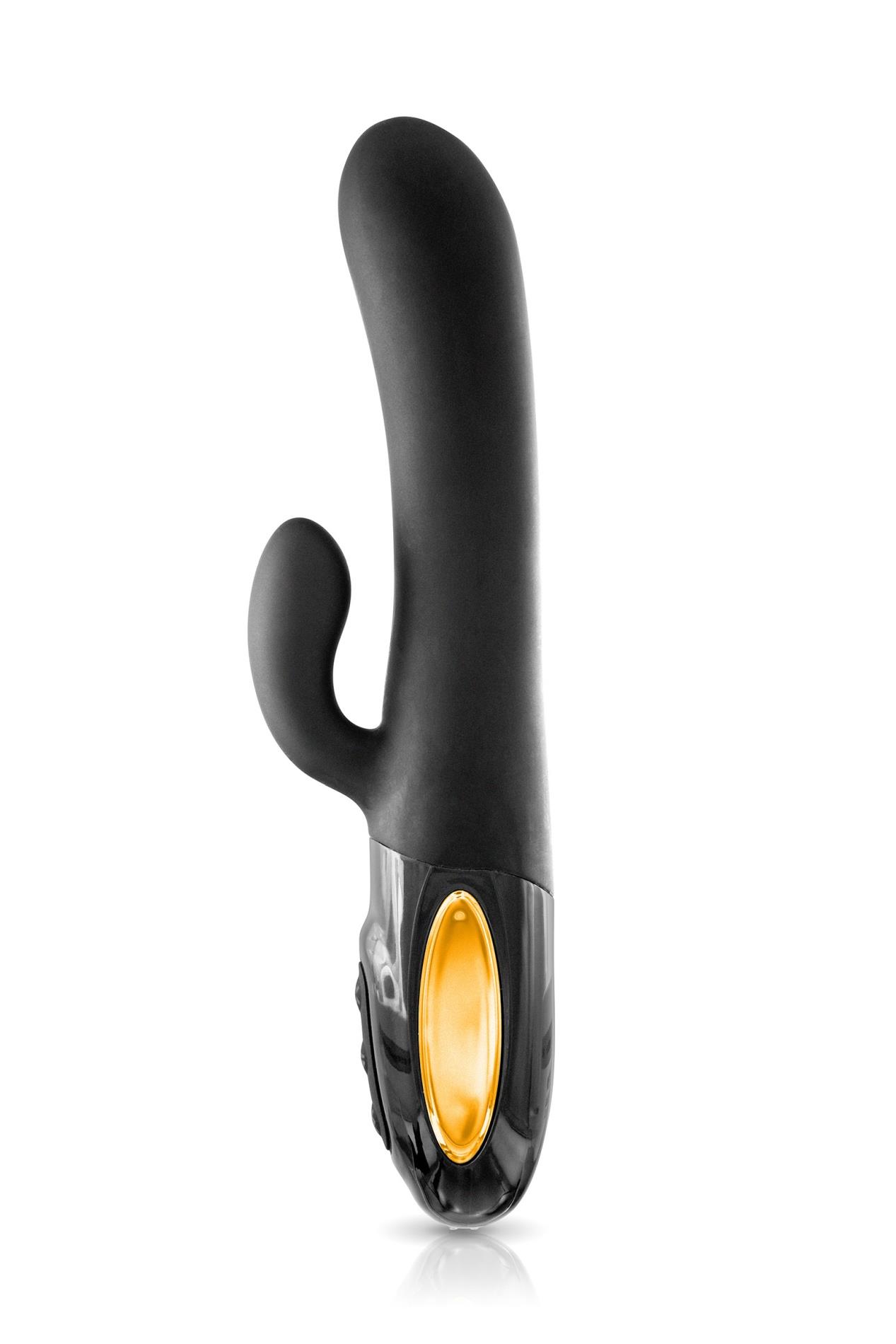Wibrator króliczek My Viscountess Black Empire USB 21,8 cm - obrazek 4