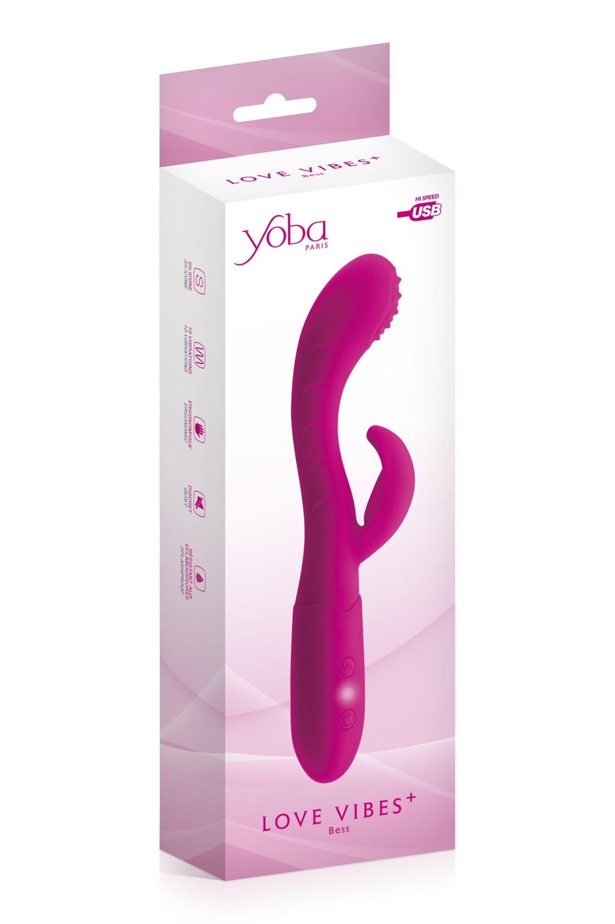 Wibrator króliczek Yoba punktu G USB - obrazek 3