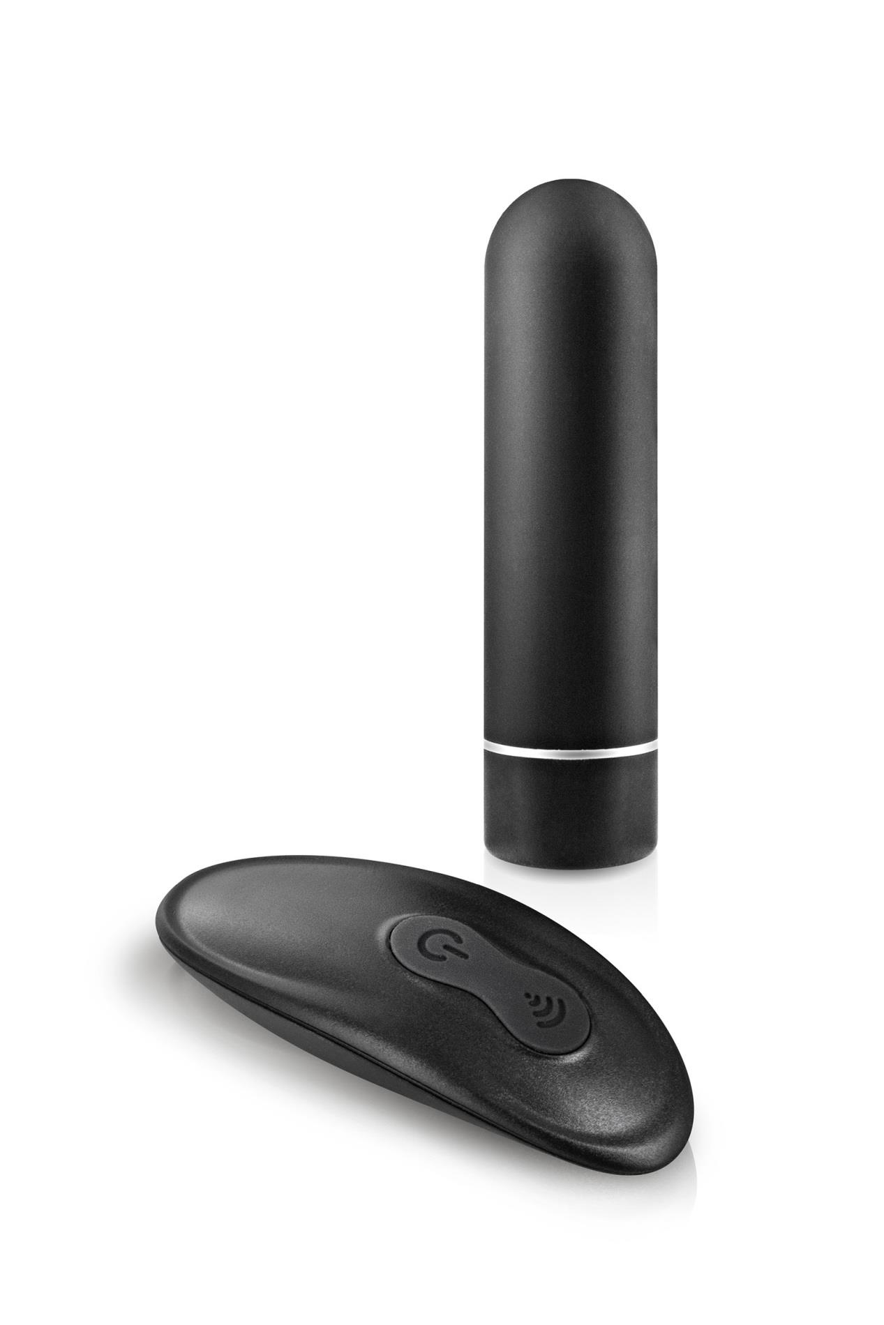 Mini wibrator My Duke z pilotem Black Empire USB