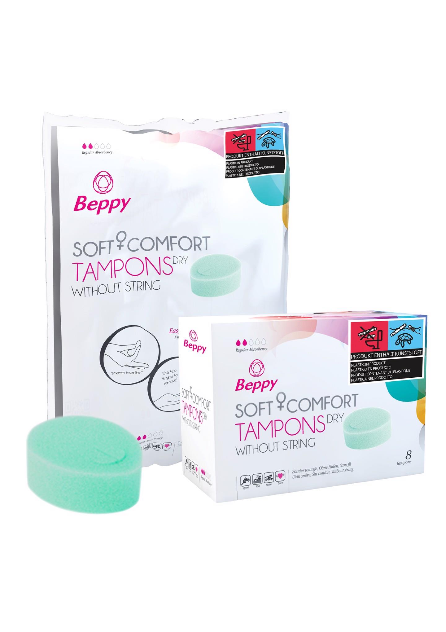 Tampony Beppy Soft Comfort Dry Natural 8 szt - obrazek 6