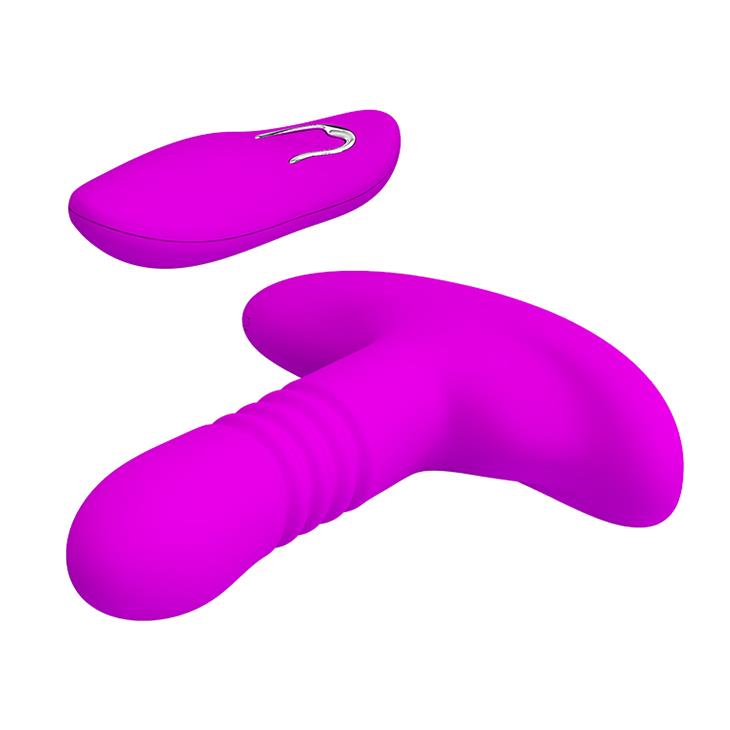 Wibrator analny silikonowy Pretty Love Heatcher 12 wibracji USB zdalny - obrazek 3