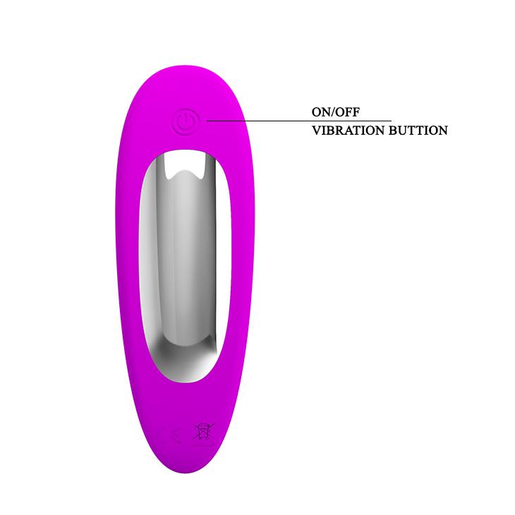 Wibrator analny silikonowy Pretty Love Heatcher 12 wibracji USB zdalny - obrazek 5