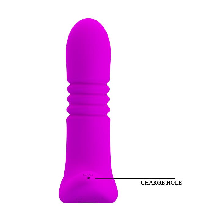 Wibrator analny silikonowy Pretty Love Heatcher 12 wibracji USB zdalny - obrazek 7