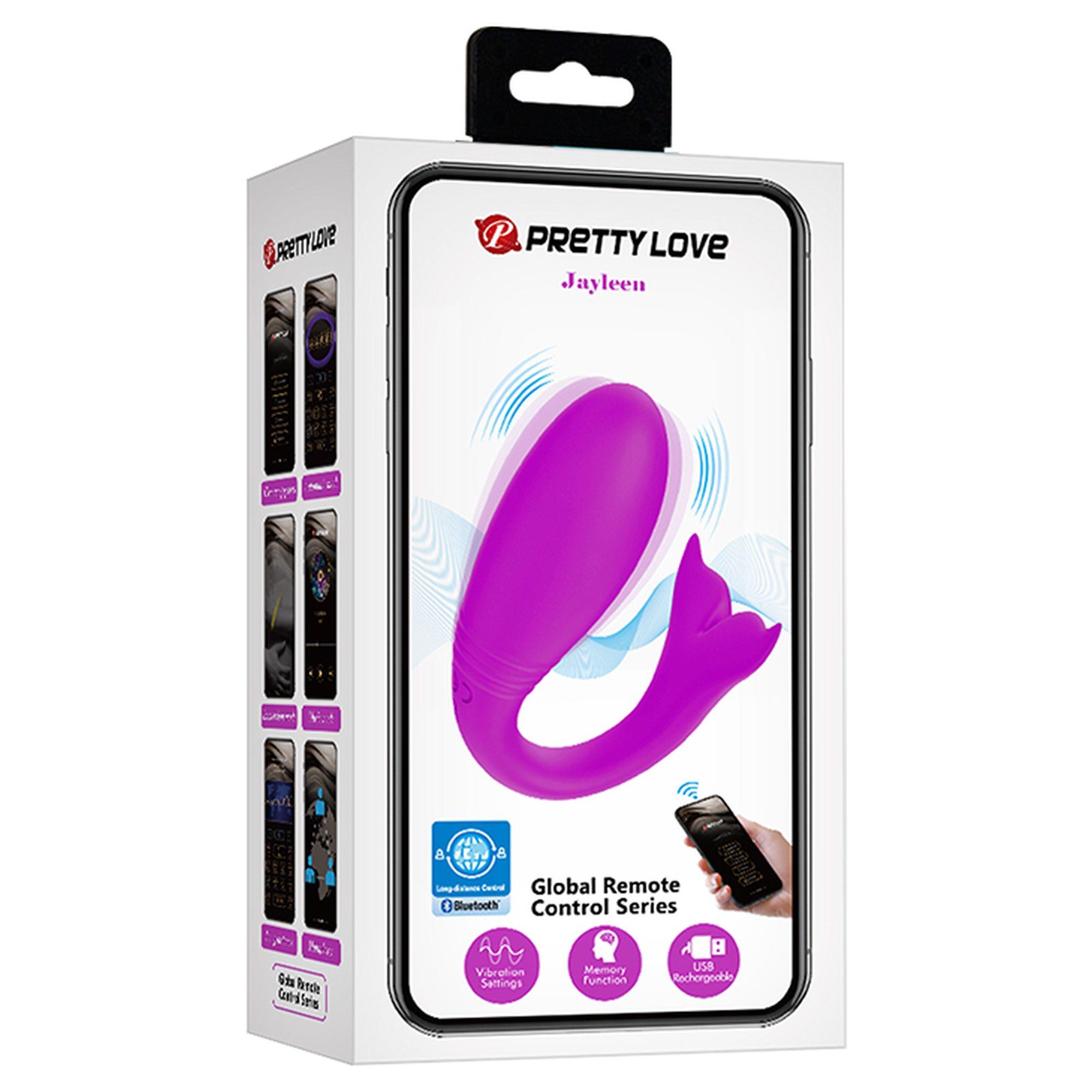 Wibrator Pretty Love Jayleen sterowany aplikacją 12 trybów - obrazek 10