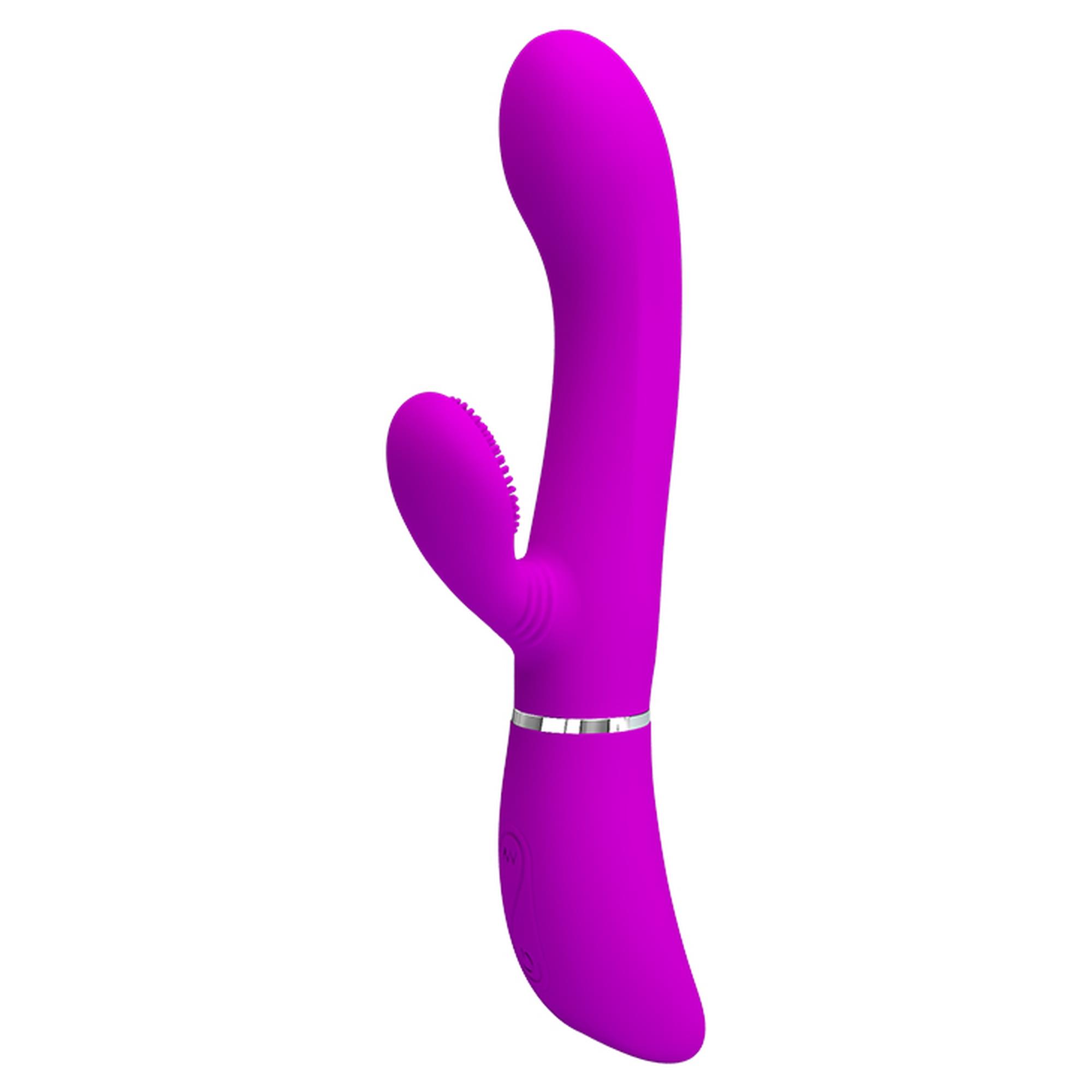 Wibrator łechtaczkowy punktu G Pretty Love 12 wibracji silikonowy USB - obrazek 3