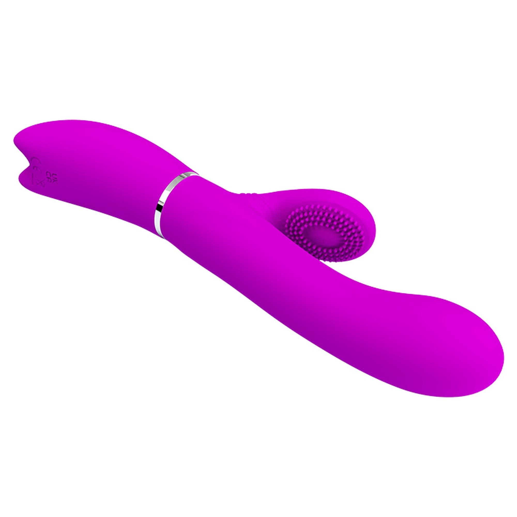 Wibrator łechtaczkowy punktu G Pretty Love 12 wibracji silikonowy USB - obrazek 5