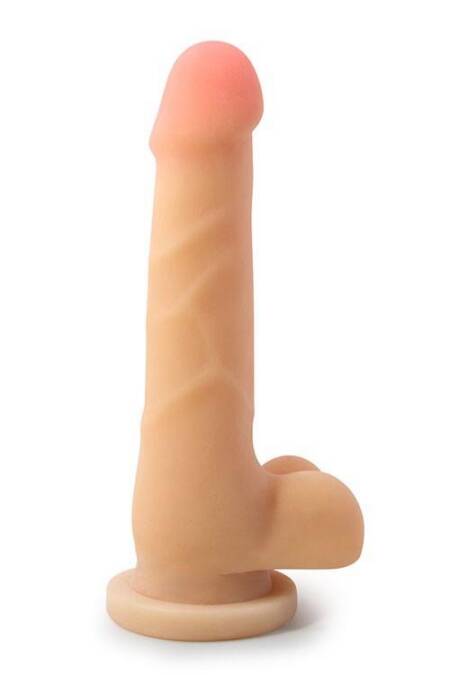 Dildo realistyczne Blush Au Naturel beżowe 18 cm
