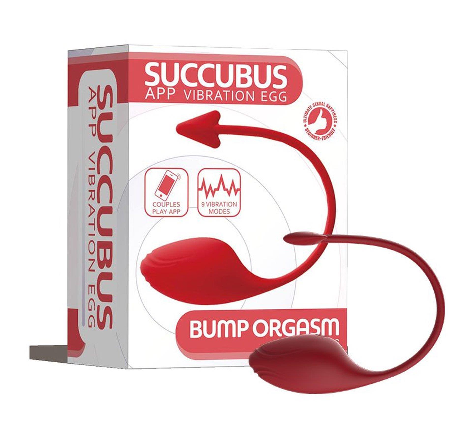 Jajko wibrujące Succubus z aplikacją B Series Cute