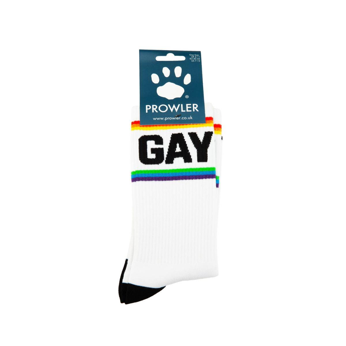 Skarpetki Prowler Gay z tęczowymi paskami - obrazek 2