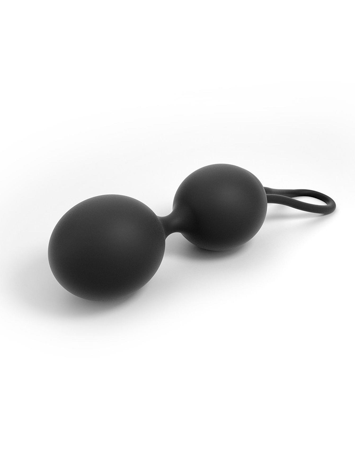 Kulki gejszy Dorcel Dual Balls Noir silikonowe