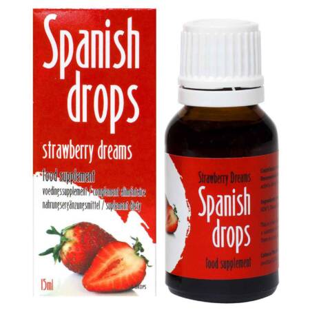 Truskawkowe krople Spanish Drops Strawberry Dreams Cobeco