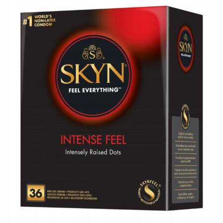Prezerwatywy nielateksowe SKYN Intense Feel 53 mm 36 szt
