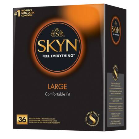 Prezerwatywy nielateksowe Skyn Large 56 mm 36 szt