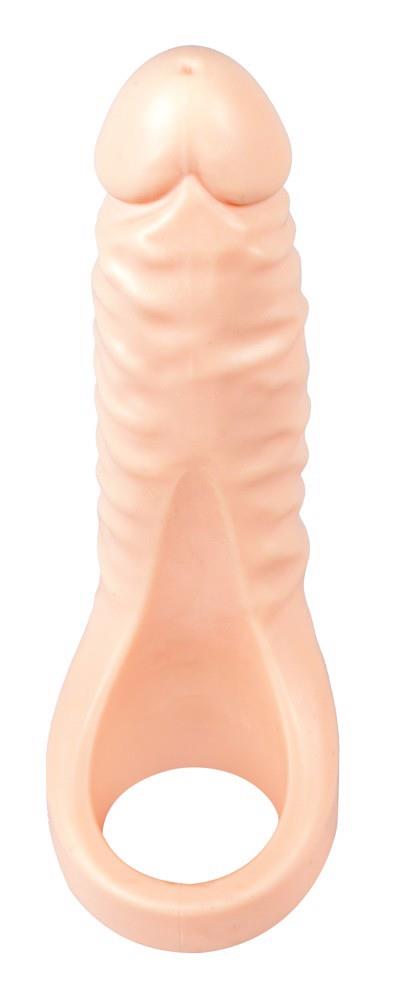 Pierścień erekcyjny Realistixxx Double Fucker TPE 18 cm - obrazek 4