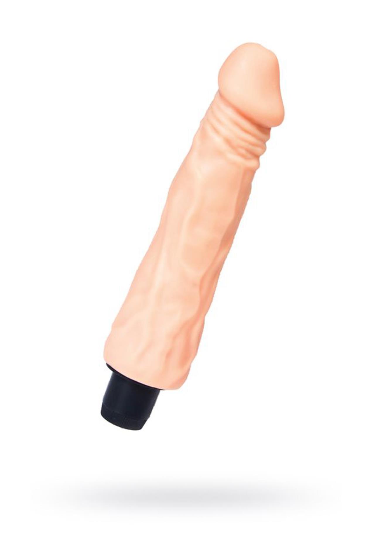 Wibrator realistyczny A Toys TPE 19 5 cm wodoodporny - obrazek 2