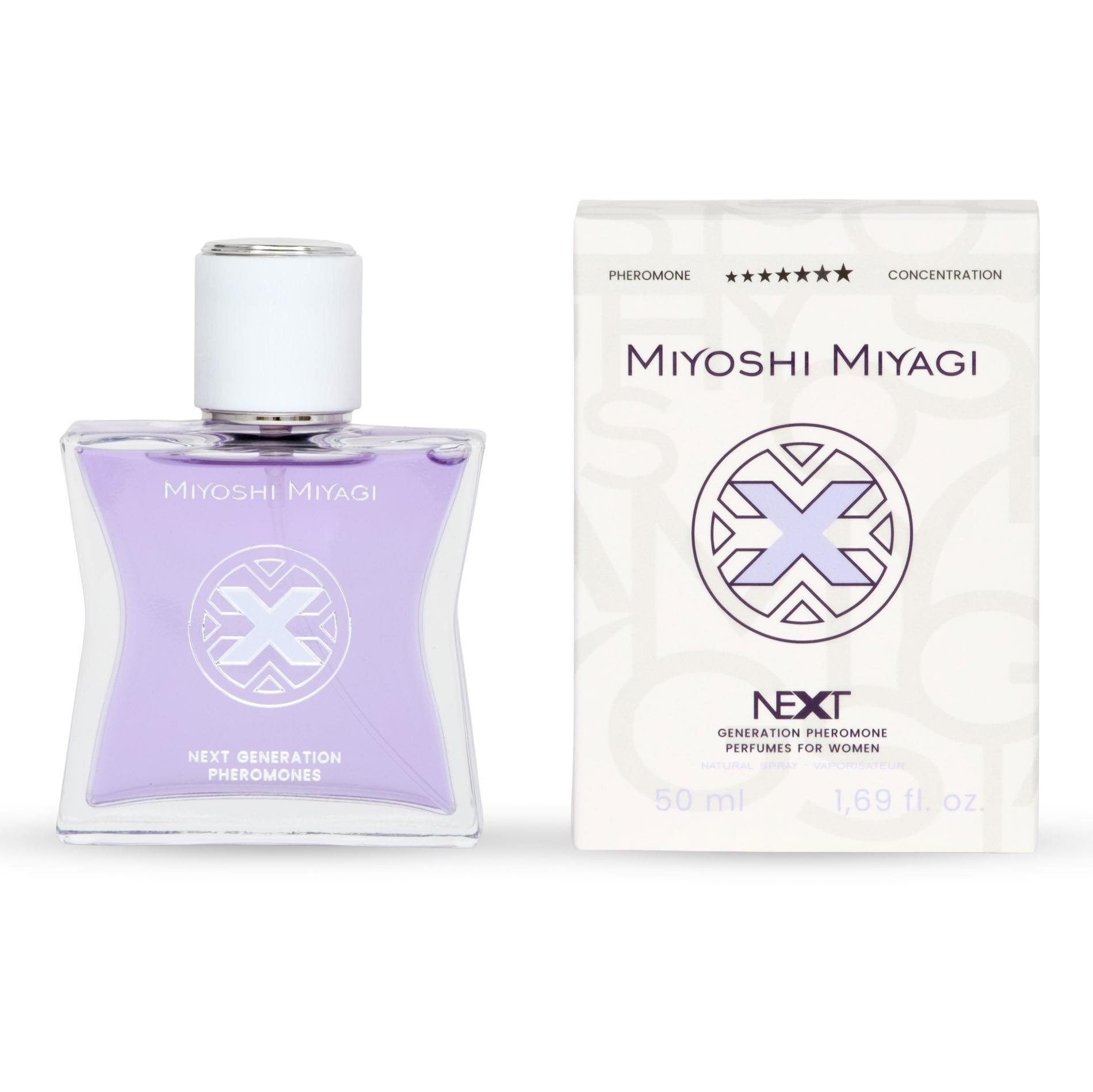 Perfumy damskie z feromonami Miyoshi Miyagi Next X 50 ml - obrazek 4
