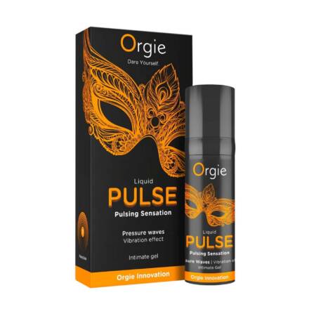 Żel stymulujący pulsujący Orgie karmelowy chłodzący 15 ml