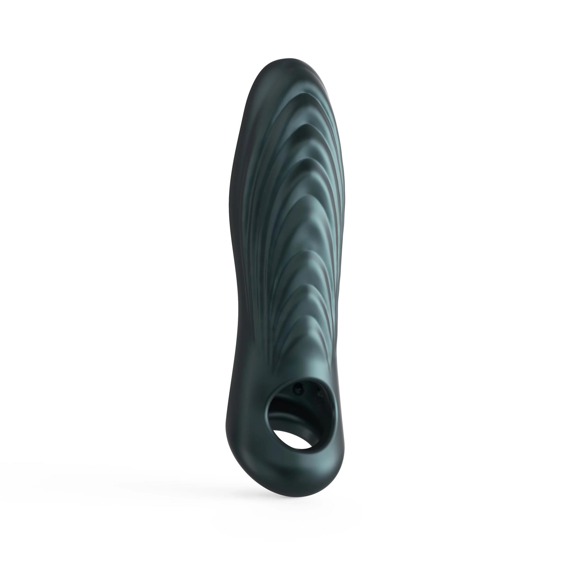 Przedłużka na penisa Ryzer Max Man.wand szara 18 cm - obrazek 3