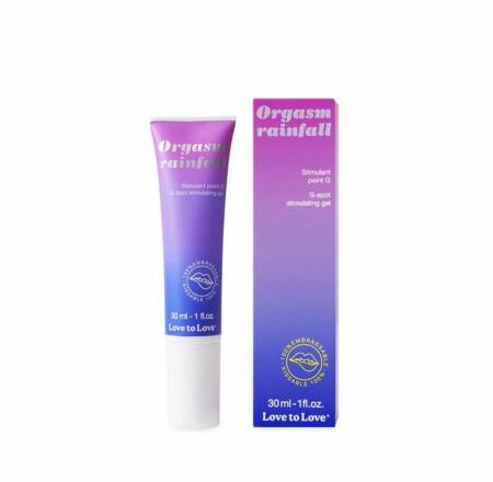 Żel stymulujący punkt G Orgasm Rainfall Love to Love 30ml