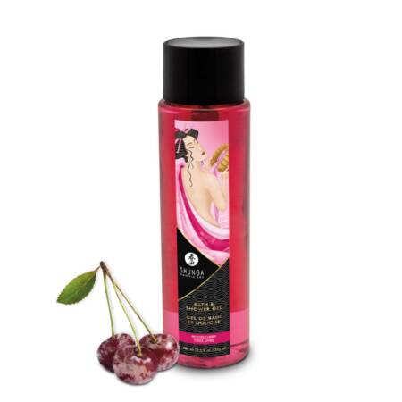 Żel pod prysznic Shunga wiśniowy 370 ml