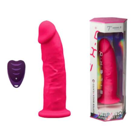 Wibrator realistyczny Silexd Model 2 różowy 17 cm