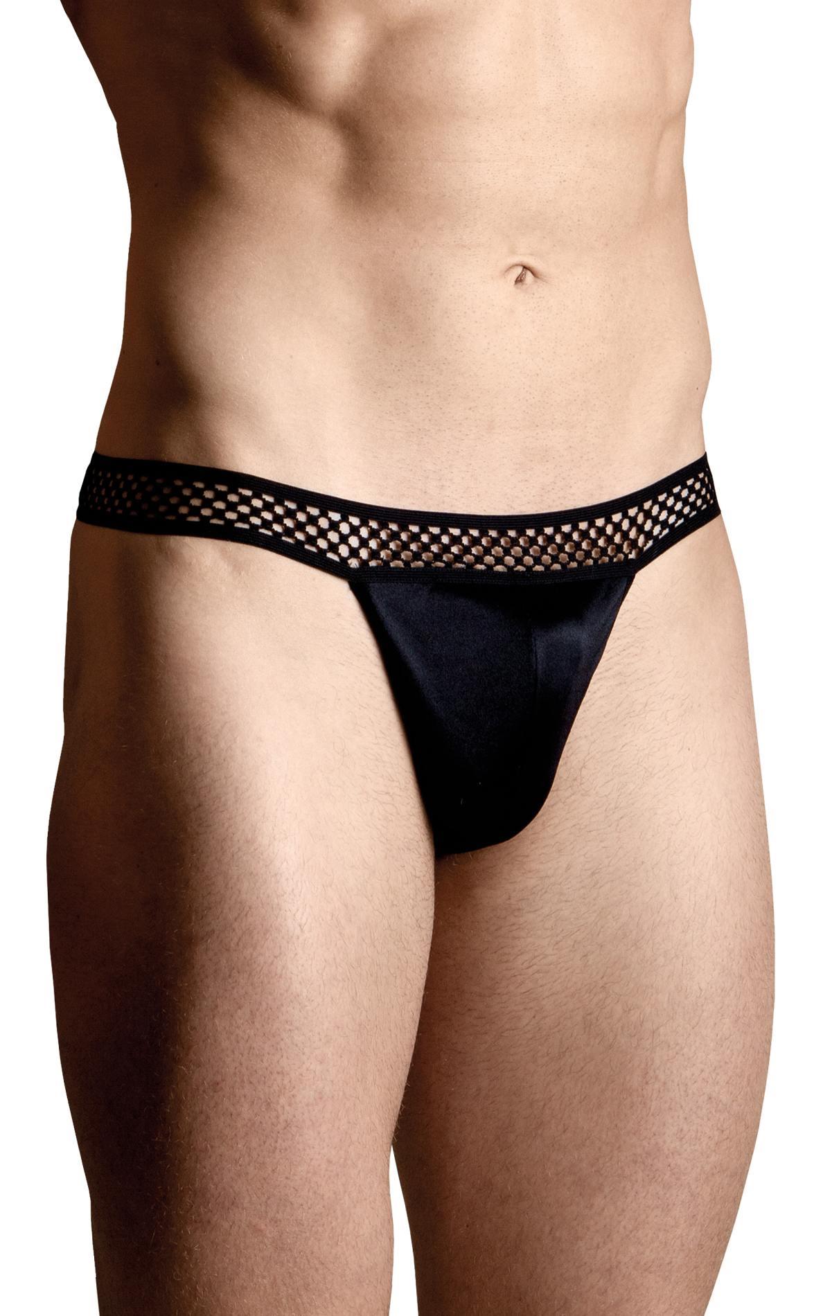 Stringi męskie prowokacyjne SoftLine 4486 czarne S/M