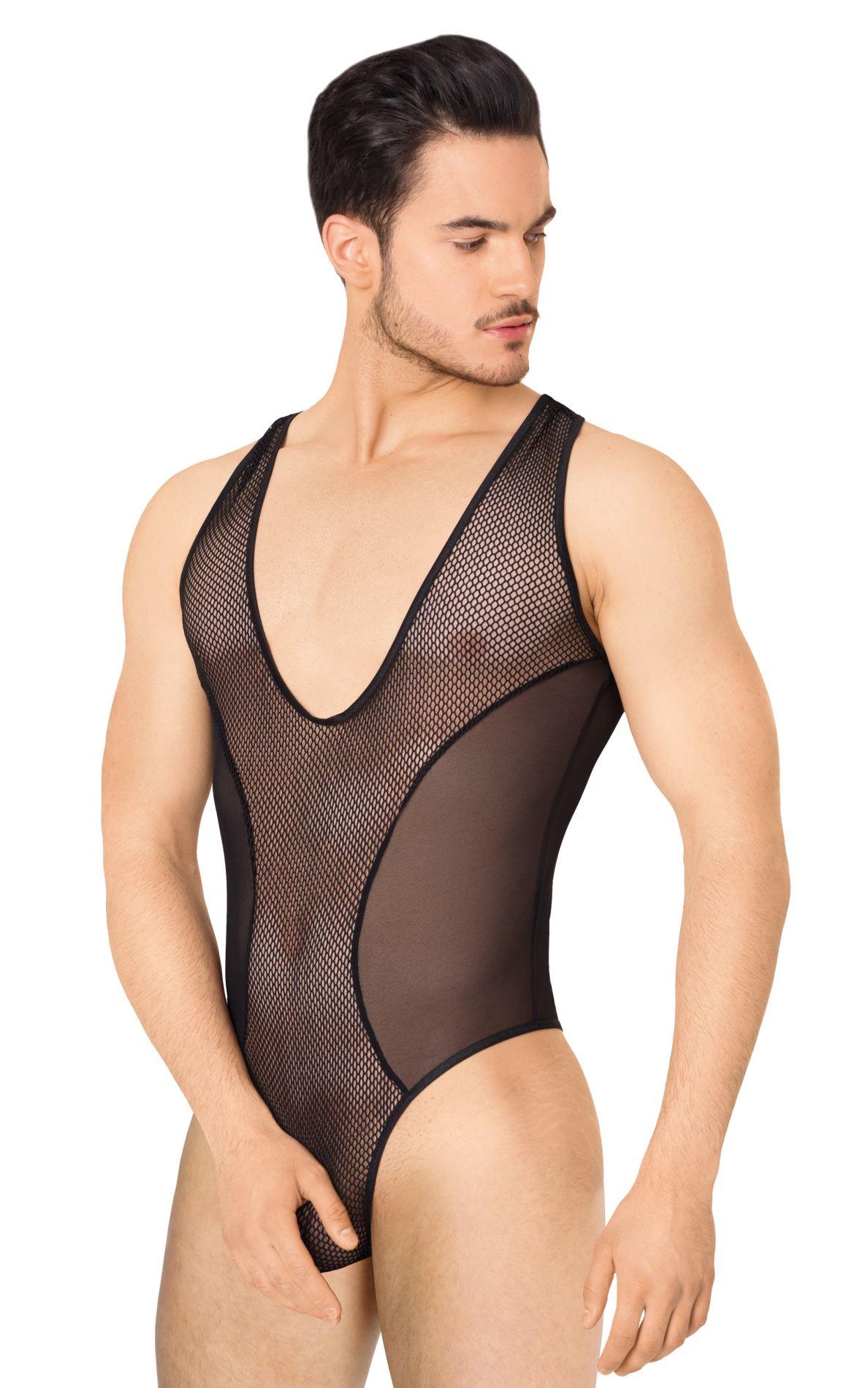 Body siateczkowe SoftLine 4609 czarny M/L - obrazek 2