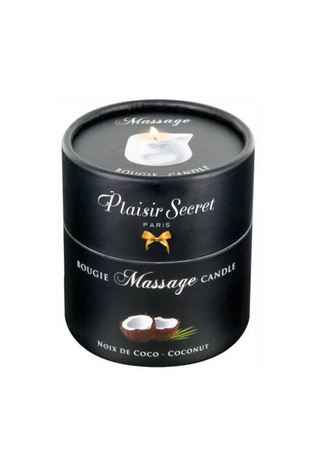 Świeca do masażu kokosowa Plaisir Secret 80 ml