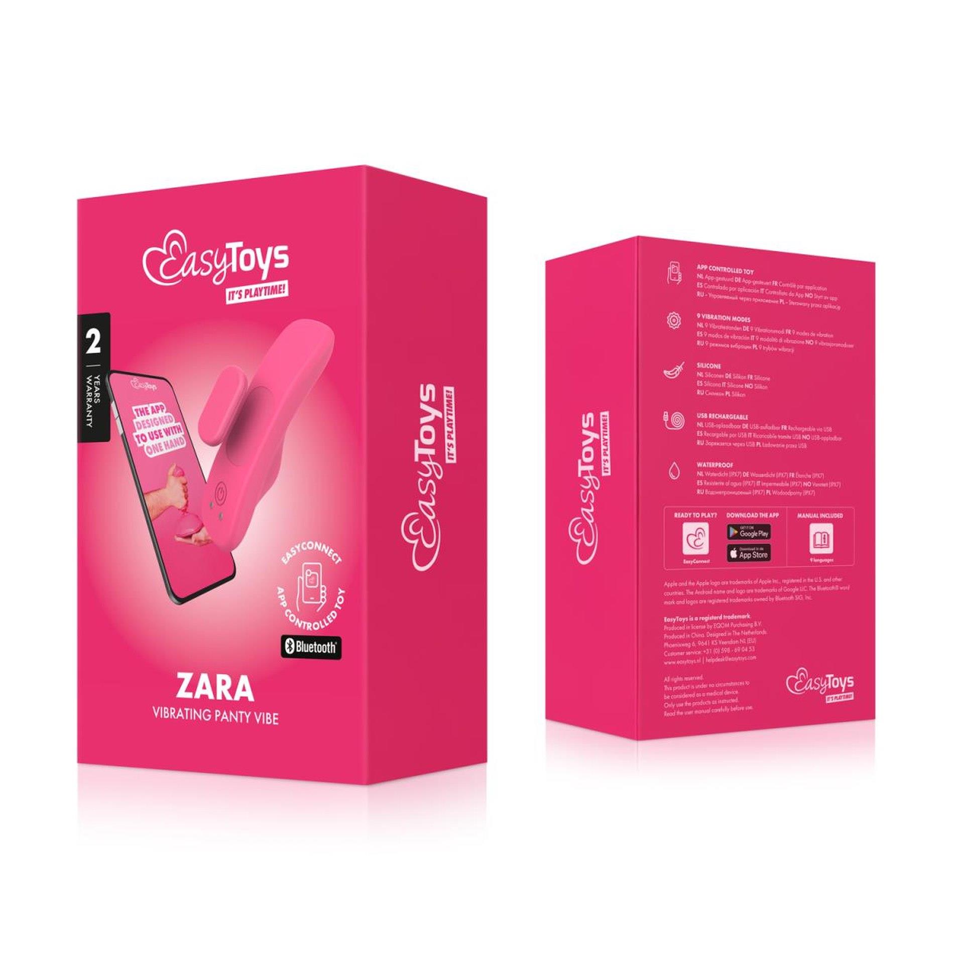 Wibrator do majtek Zara EasyConnect sterowany aplikacją - obrazek 3