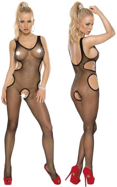 Bodystocking Kiss Me czerwony L XL